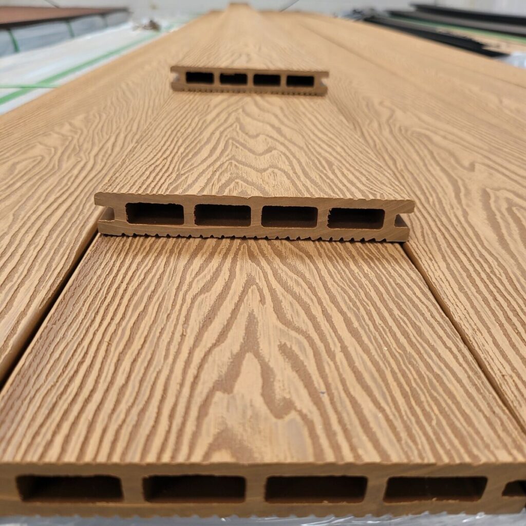 Traditional WPC Decking Hollow Traditional WPC Decking