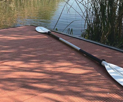 Product Showcase-wpc decking by the lake