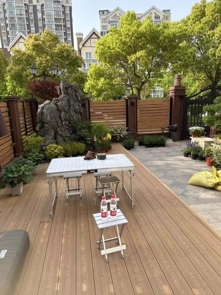 Japanese Zen Courtyard Decking