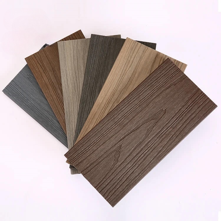 3.MOQ different colors Wpc Decking