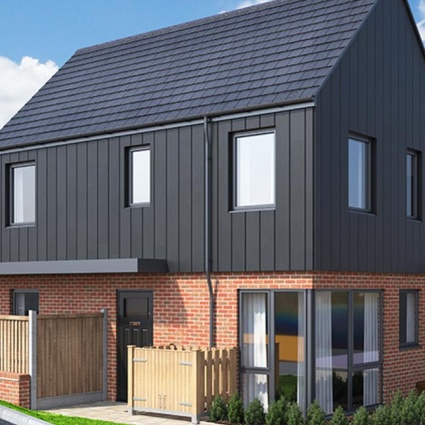 WPC Cladding Application - Residential Home
