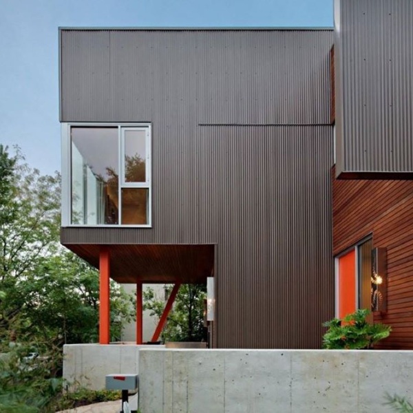 WPC Cladding Project - Scandinavian Modern Cabin Siding