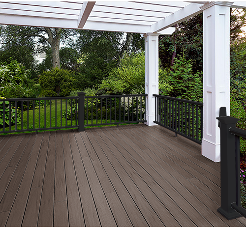 Traditional WPC Decking Application-Balcony wpc decking Traditional WPC Decking Application-Balcony wpc decking