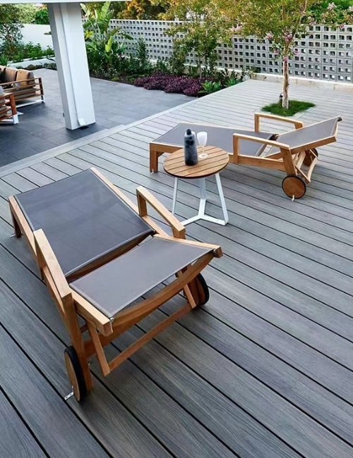 Luxury WPC decking in upscale homes