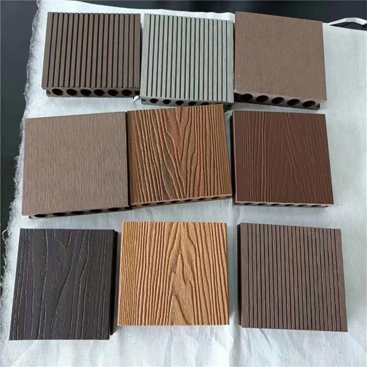 WPC Decking Close-Up Texture WPC Decking Close-Up Texture