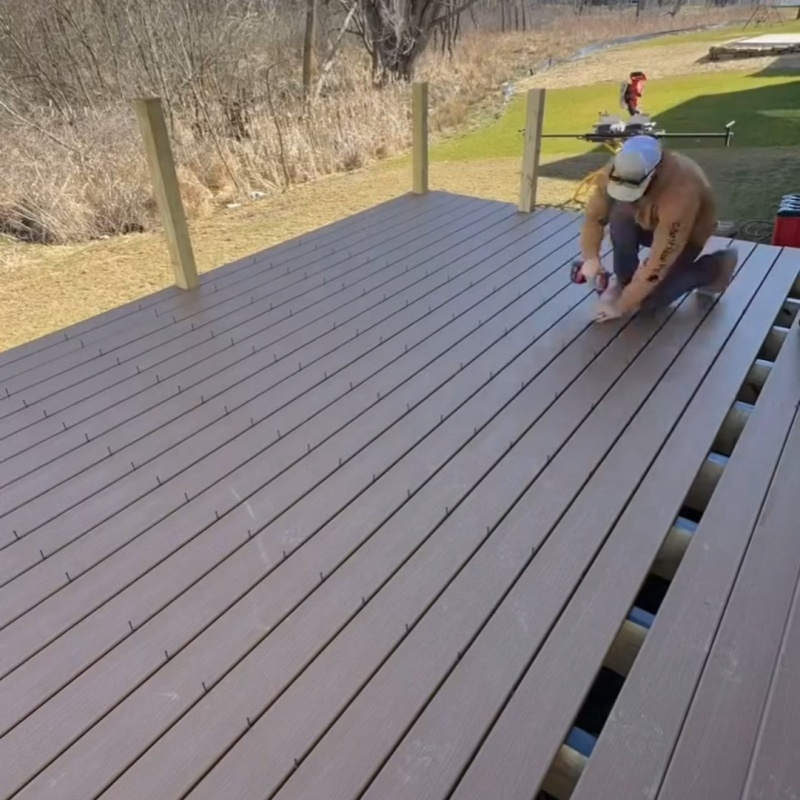 Hollow WPC Decking